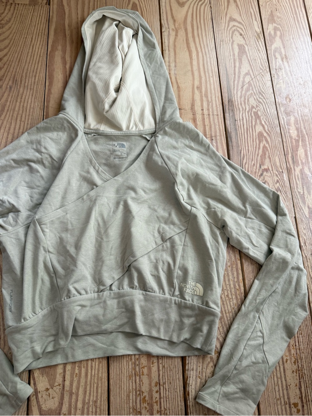 The North Face FlashDry Crop Hoodie - Women's Size M